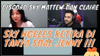 kocak liat sky panik ketika di tanya tentang jenny dan upin ipin anak nimo pasti tau 