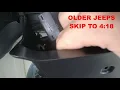 Start-X Remote Starter For Jeep Wranglers Key Start Installation