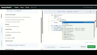 Swap Case - HackerRank Python Solution Easy Fast Explanation Beginner-Friendly Explanation