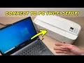 Connect PC Computer to HP Deskjet 3700 Series Printer Over Wi-Fi FULL SETUP