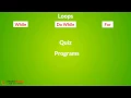 Iterative Statements in JAVA