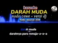 Download Lagu KARAOKE | DARAH MUDA | NADA CEWE VERSI DJ