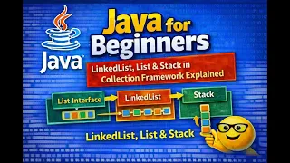 Java for Beginners LinkedList List Stack in Collection Framework Explained