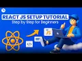 React JS Setup Tutorial Beginners React Tutorials Learn React for Free Part - 2