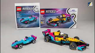 LEGO 77258 F1 Academy LEGO Race Car + 30734 Polybag Detailed Building Review