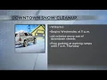Waterloo Iowa City enforce towing for downtown snow removal