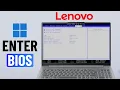 How to Enter BIOS on Any Lenovo Laptop 2 Methods