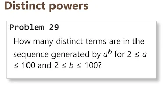 Project Euler Problem 29 Analysis