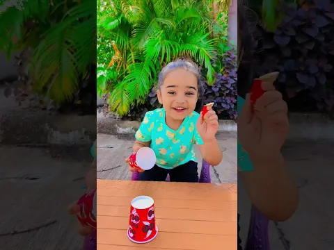 श्रावणी को उल्लू बनाया बहुत मज़ा आया Shravani Play Glass Chocolate Game Choice One Glass 🧑‍💼🤪🍬