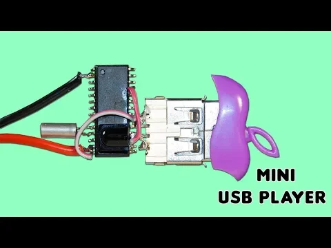 Download MP3 DIY Mini Mp3 Player | USB Audio Player Without PCB