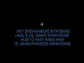 Zindagi milke bitaayenge-karaoke with kiran