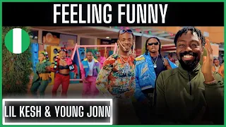  real link up lil kesh u0026 young jonn feeling funny official music video reaction