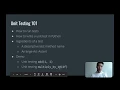 3 1 Testing Unit testing 101 how to test dataframes