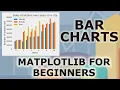Matplotlib Tutorial Part 2 Bar Charts