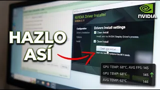 La MEJOR Forma de Instalar Drivers NVIDIA OPTIMIZADOS en 2025