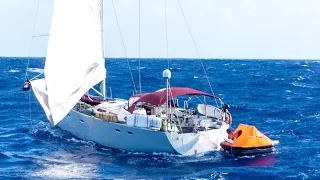 Rescue at Sea – Mid-Atlantic Mayday (Atlantic Crossing Part 3) Ep 37 Monday Never Sailing