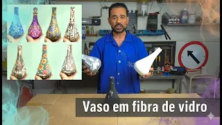 O Segredo para Vasos Incríveis: Fibra de Vidro estilo Gênio da Lâmpada!
