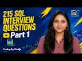 215 SQL Interview Questions to Crack ANY Interview Part 1 SQL for Beginners to Advanced