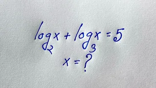 Harvard University admission interviews tricks | Different Bases Logarithm math problem |