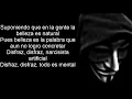 Panda Narcisista por Exelencia Letra