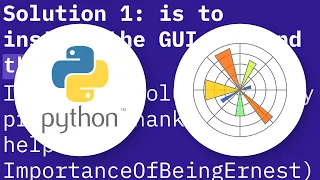 UserWarning Matplotlib is currently using agg which is a non-GUI backend so cannot show the figu