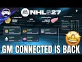 GM CONNECTED IS BACK Everything We Know NHL 27