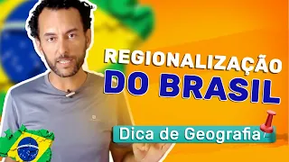 Tudo sobre Regionalização Brasileira | Geografia | Complexos Regionais