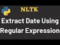 NLTK Tutorial 10 Regular Expressions Date NLTK Python