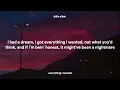 Billie Eilish - everything i wanted (Lyrics)