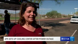 APS sets up cooling center after Goodyear power outage