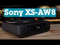 Sony XS-AW8 compact powered subwoofer Crutchfield