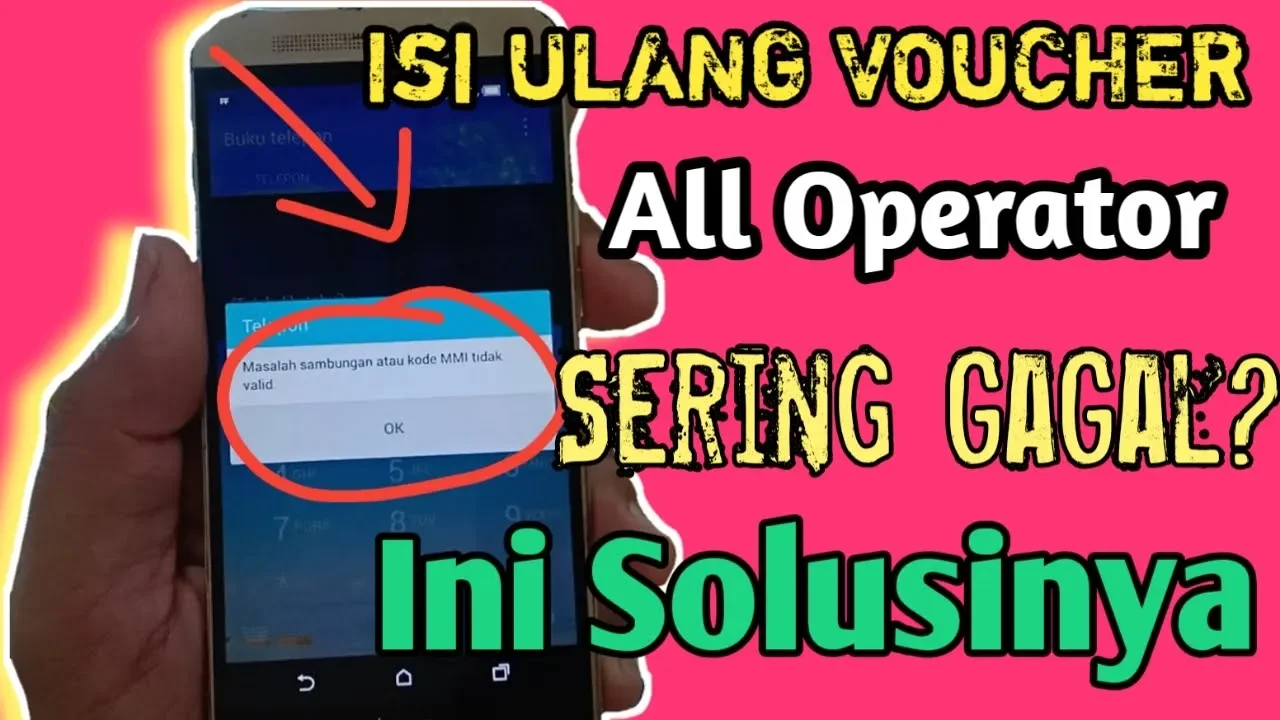 Voucher Telkomsel Gagal Saat isi Ulang, Solusi Lakukan Hal Berikut ini