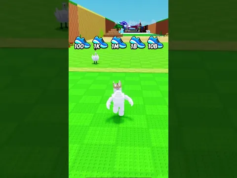 1 SPEED VS 10 BILLION SPEED #stealanegg #roblox