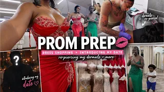 STREAMER PROM DRESS SHOPPING+ MEET MY DATE+ GETTING BACK DERMAL RE PIERCED+ MAINTENANCE+ MORE !