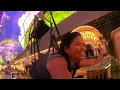 Fremont Street 1 700 Feet Long Zip Line at Night SlotZilla Zip Line in Las Vegas Nevada
