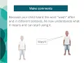 Helping my child to develop his language skills