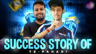 Download THE MOTIVATIONAL SUCCESS STORY OF TE-PAHADI | GARENA FREEFIRE | ROCKY \u0026 RDX MP3