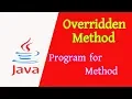 Programming in Java Overridden Method Akib s Tricks BD