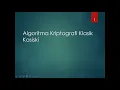 Kriptografi Klasik - Kasiski