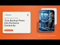 Disaster Recovery Automation EXPOSED Why Your Working Backup Could Fail at the Worst Time