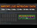 Import Intraday Live Data With Python