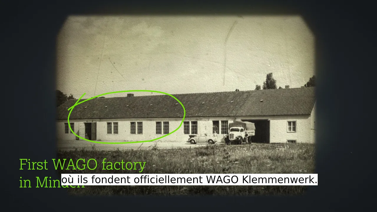 L’anniversaire WAGO - Les années 1950