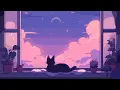 Download Lagu Peaceful night on the rooftop with my cat • Lofi Hip Hop Mix 🐾 Chill Beats To Relax / Study To
