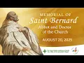 Download Lagu Memorial of Saint Bernard, Abbot and Doctor of the Church
