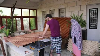 فيديو تزبيط البرندة مع خشب متل الروف دندنها