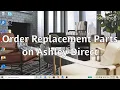 Order Replacement Parts on Ashley Direct