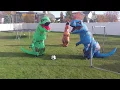 A Day in the Life of the Dinosaur Family - Smith Family Halloween 2018