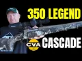 CVA Cascade 350 Legend First Shots and Sighting In