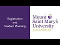 Registration and Student Planning