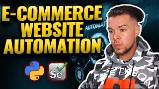 E-Commerce Website Automation with SELENIUM PYTHON Browser Automation Full Project